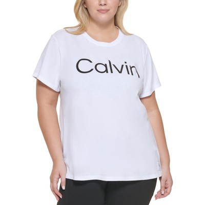 

Белый женский пуловер Calvin Klein Performance Plus  BHFO 2363