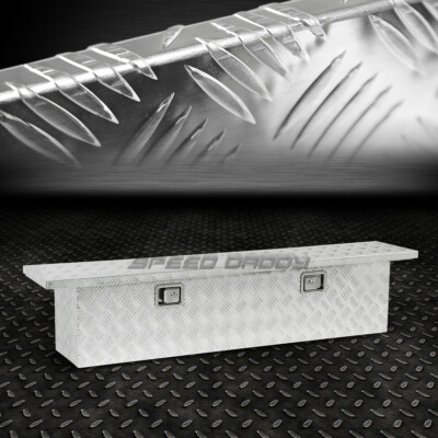 60X12X14 ХРОМИРОВАННЫЙ АЛЮМИНИЕВЫЙ БАГАЖНИК ПИКАПА, ЯЩИК ДЛЯ ИНСТРУМЕНТОВ, ХРАНЕНИЕ ПРИЦЕПА + ЗАМОК