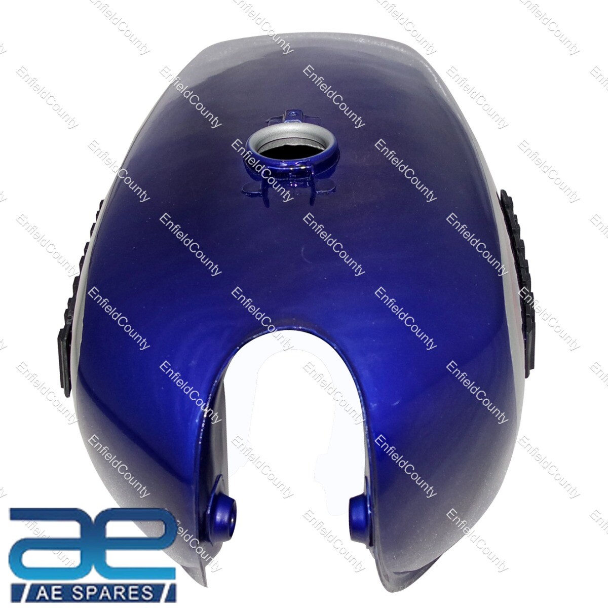 Yamaha RX100 RX125 Dark Blue Petrol Fuel Tank With Lid Cap + Tap  