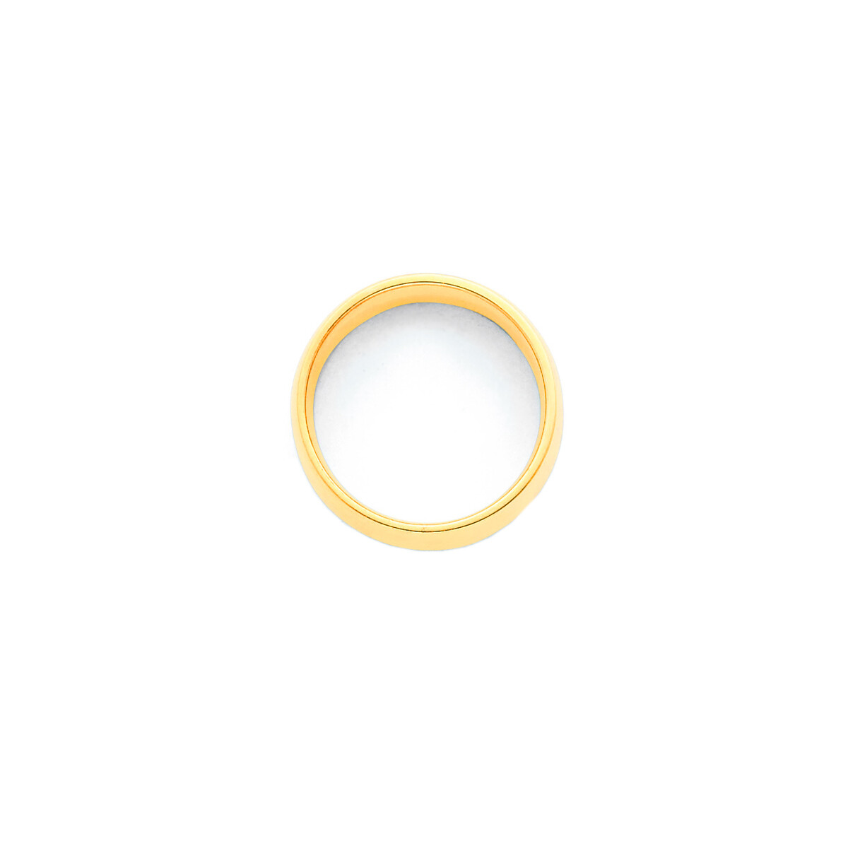 Pre-owned Td Collections 14k Yellow Gold 3mm Light Comfort-fit Dome Plain Comfort Fit Wedding Band