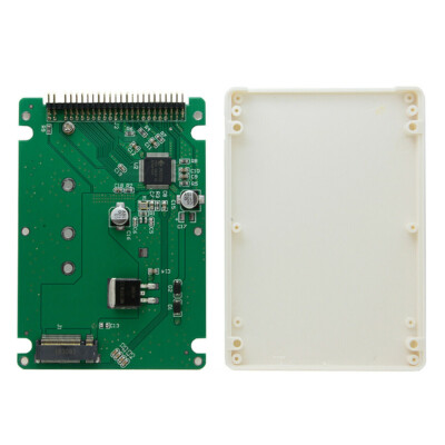 M.2 NGFF B+M Key SATA SSD to 44 Pin 2.5 IDE Converter Adapter Card with Case