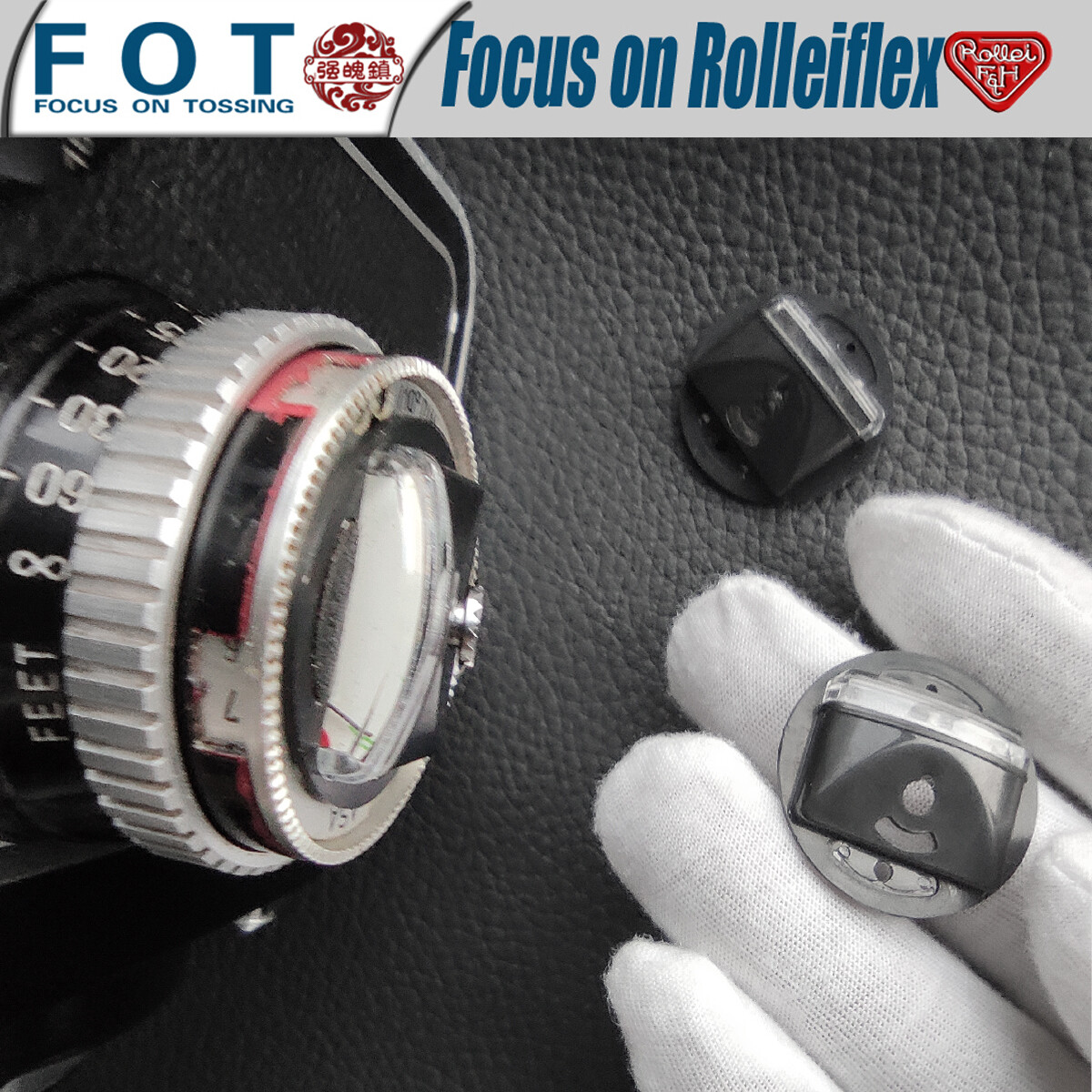Rolleiflex 2.8E/3.5E/3.5C/3.5T /Tele/Wide Light Meter Cover