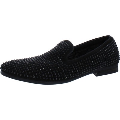

Мужские лоферы Steve Madden Caviarr, черные, для курения, 10, средний (D) BHFO 5696, Rhinestone