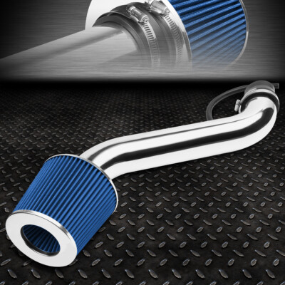 ДЛЯ 1995-1999 MITSUBISHI ECLIPSE 2.0 БЕЗ ТУРБОНАДДУВА КОРОТКИЙ ВОЗДУХОЗАБОРНИК + СИНИЙ ФИЛЬТР