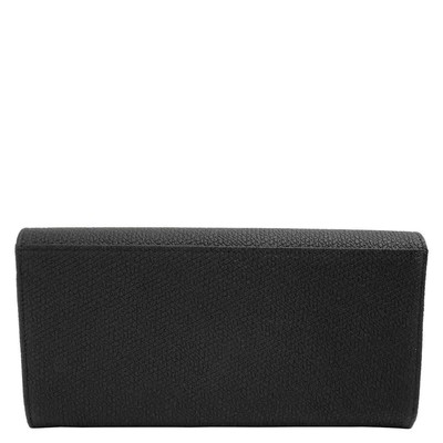 Pre-owned Longchamp Roseau Black Ladies 3.9 X 7.7 In Wallets L3146hpn001 L3146hpn001