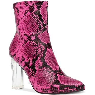 

Wild Pair Женские ботильоны Baylee с острым носком BHFO 2226, Pink snake, Baylee