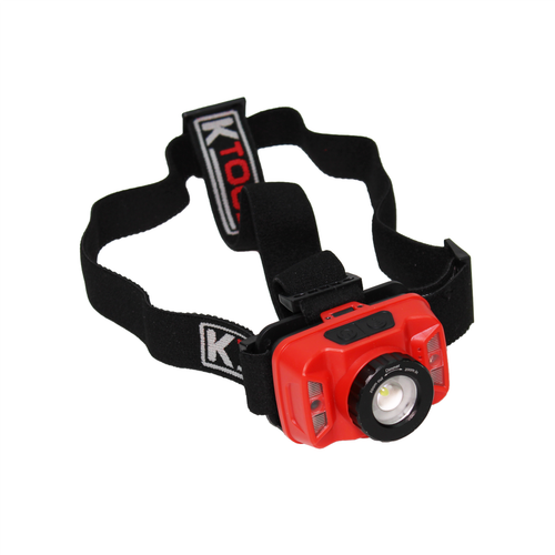 K Tool International CED6273-ISN Focusing Headlamp 260 Lumens Ip65 Water K Tool International CED6273-ISN Focusing Headlamp 260 Lumens Ip65 Water