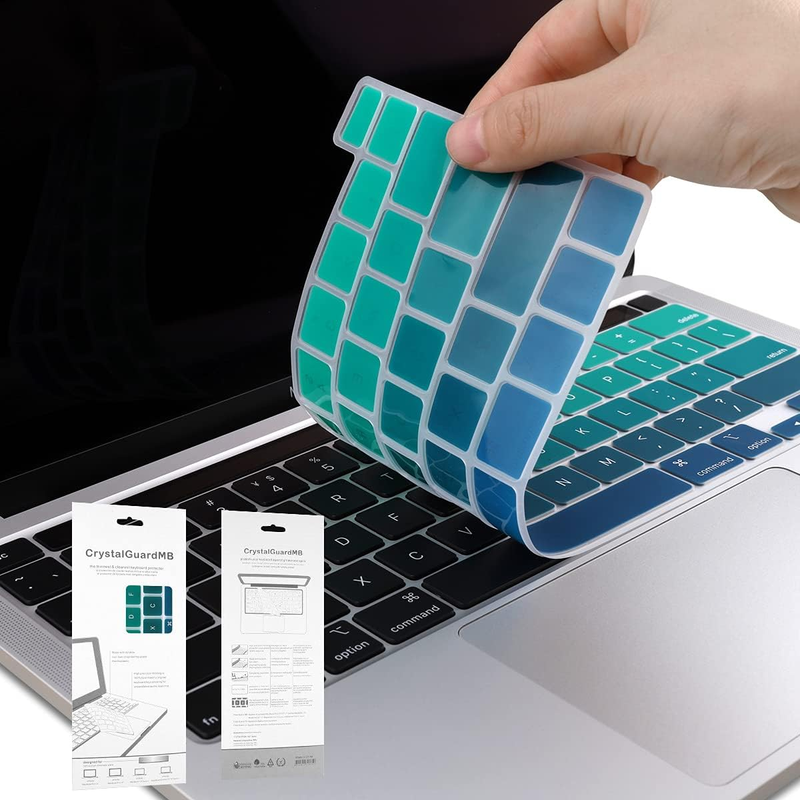 Gradient Color Keyboard Cover Skin for New Macbook Pro 13 Inch 2022 2020 M2 M1 A