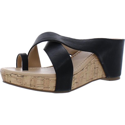 

Женские модные сандалии без шнуровки Journee Collection на танкетке с ремешками BHFO 1499, 004234
