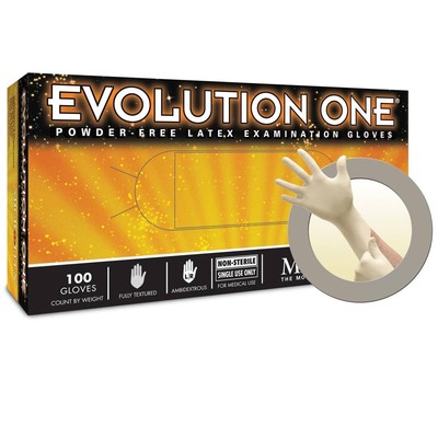 Ansell Microflex Evolution One Large Latex Gloves Box of 100, New, USA SHIPPED