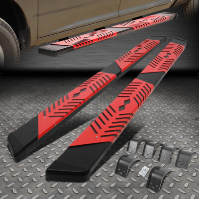 ДЛЯ 09-24 DODGE RAM EXTENDED CAB 5,5 КРАСНЫЕ ПОДНОЖКИ БОКОВЫЕ ПОДНОЖКИ ДЛЯ ПОДНОЖЕК