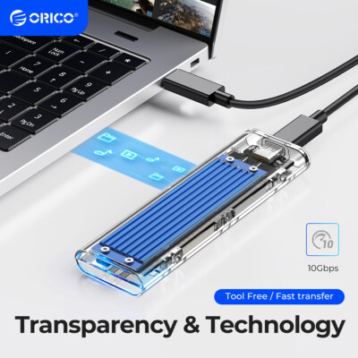 ORICO M.2 NVME Enclosure USB 3.2 Gen 2 Type C 10 Gbps SSD Enclosure & UASP TRIM