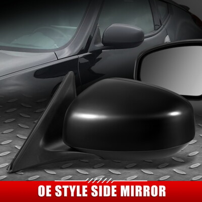 ДЛЯ 09-19 NISSAN 370Z OE STYLE МЕХАНИЧЕСКАЯ РЕГУЛИРОВКА ЗЕРКАЛА ЛЕВОЙ БОКОВОЙ ДВЕРИ ВОДИТЕЛЯ