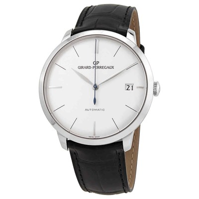 Pre-owned Girard-perregaux Girard Perregaux 1966 Automatic White Dial Men's Watch 49527-53-131-bk6a
