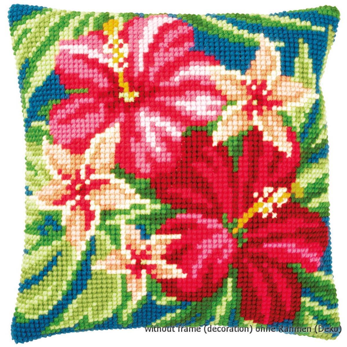 Coussin Vervaco au point de croix 