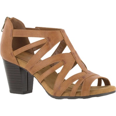 Легкие уличные женские босоножки Amaze Tan под платье 11 средних размеров (B,M) BHFO 7192