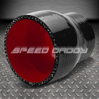 ДЛЯ ТРУБОПРОВОДОВ 2-2,75 ПРЯМОЙ РЕДУКТОР 3-СЛОЙНАЯ ЧЕРНО-КРАСНАЯ СИЛИКОНОВАЯ СОЕДИНИТЕЛЬНАЯ МУФТА ДЛЯ ШЛАНГА