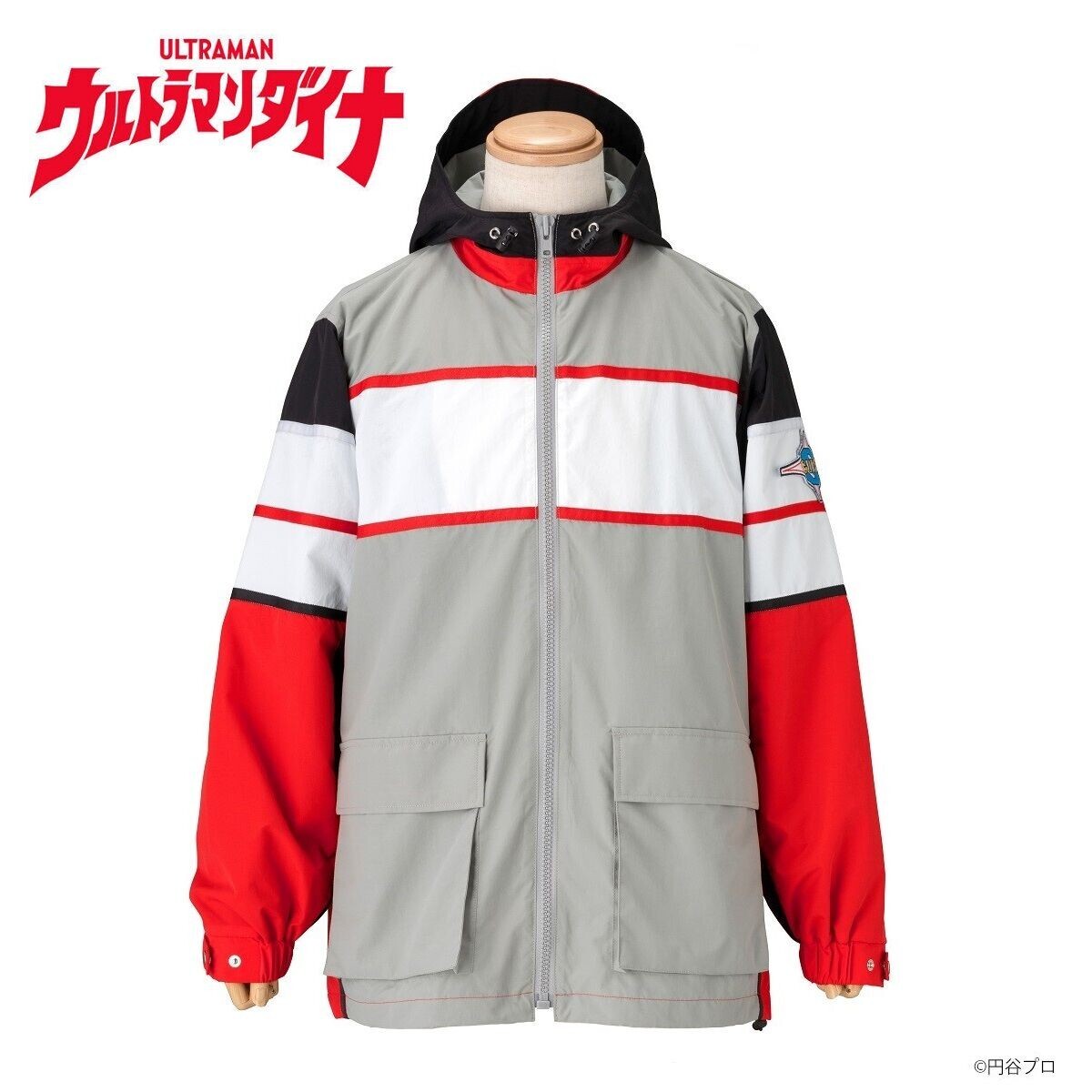 Ultraman Corps-style mountain parka Jacket Ultraman Dyna