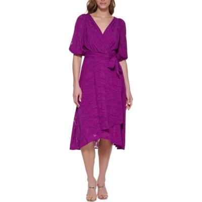 

Женское платье миди длиной до колена с цветочным принтом DKNY BHFO 2843, Magnolia