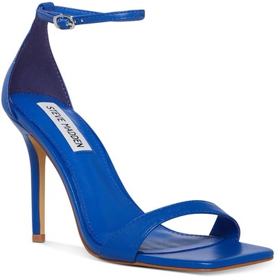 

Женские синие классические сандалии Steve Madden Spree 7.5 Medium (B,M) BHFO 7970, Синий