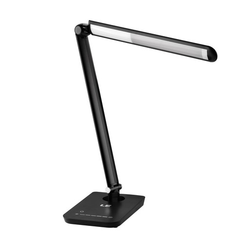 8w Dimmable Touch Sensor 54 Led Light Desk Table Reading Book Lamp + Power