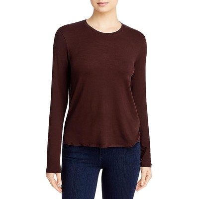 Majestic Filatures Женский фиолетовый стрейчевый пуловер с длинным рукавом Top 2 BHFO 0410