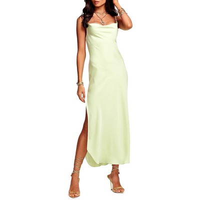 

Ramy Brook Womens Rome Green Повседневное длинное платье-комбинация без рукавов  BHFO 8028, Зеленый