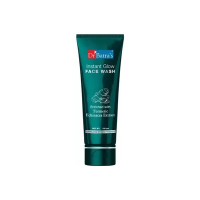 Dr Batra's Instant Glow Face Wash For Skin Complexion & Glowing Skin 100gm Pack