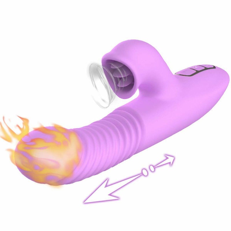 Rechargeable-Rabbit-Clit-Licking-G-Spot-Thrusting-Stroking-Vibrator-Sex-Dildo 