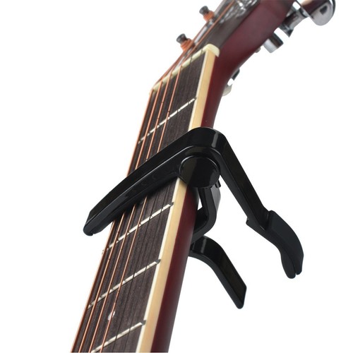 2X Quick Change Clamp Key Trigger Capo For Acoustic Electric Classical Guitar