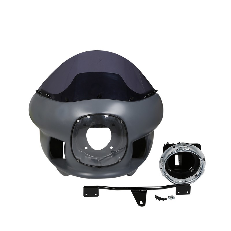 Front Upper Fairing Windshield Headlight For Harley Street Bob