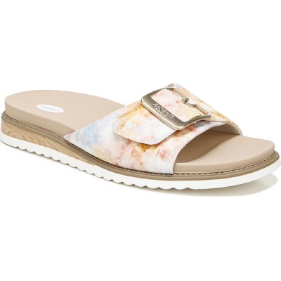 

Scholls Shoes Женские сандалии Originalist 2 шлепанцы 9,5 средний (B,M) BHFO 7337, Blue/clay