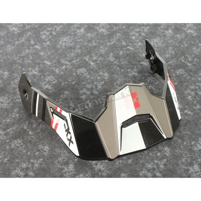 CKX Gray/Black/White Visor for Tropic Razor-X Helmets - 515048