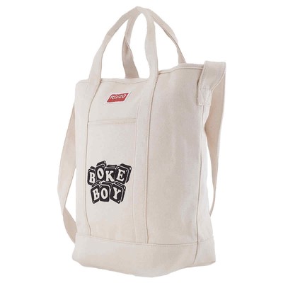 Pre-owned Kenzo Graphic Tote Bag In Ecru Fd55sa901f35.03 In White