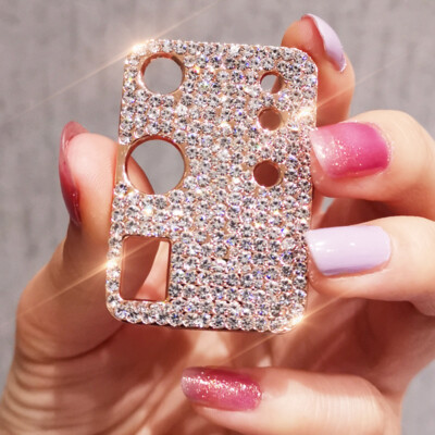 For Samsung Note 20 Ultra/S21+ Bling Diamond Metal Camera Lens Protector Cover