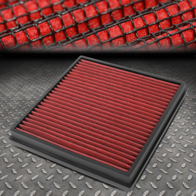 ДЛЯ 05-11 CHEVY IMPALA PONTIAC GRAND PRIX МОЮЩАЯСЯ ОТКИДНАЯ ПАНЕЛЬ AIR FITLER КРАСНОГО ЦВЕТА