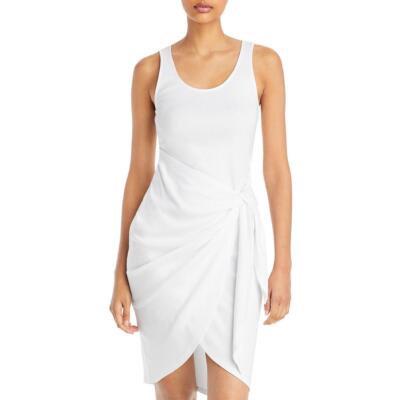 

Женское белое повседневное повседневное платье на майке Three Dots  BHFO 4459, Bright white