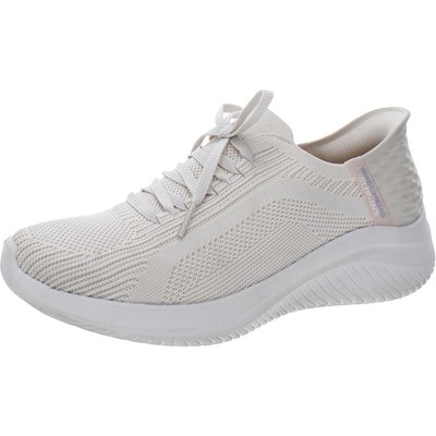

Skechers Womens Skys Ivory Slip-On Sneakers Shoes 7.5 Medium (B,M) BHFO 3689, Natural