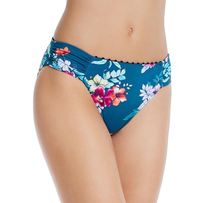 

Tommy Bahama Женские зеленые плавки с цветочным принтом и раздельные плавки  BHFO 4468, Caledon sea