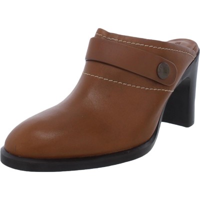 

See by Chloe Женские коричневые кожаные туфли-мюли Annia 38.5 Medium (B,M) BHFO 4294, Blackbrown, Annia