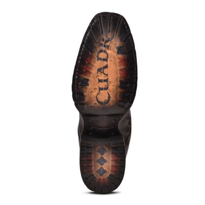 CUADRA 1J2JRS - CUADRA MAPLE CASUAL COWBOY GENUINE COWHIDE LEATHER BOOTS FOR MEN