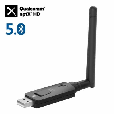 Long Range 50M USB Bluetooth 5.0 Audio Transmitter Adapter for PC PS4 Mac Laptop