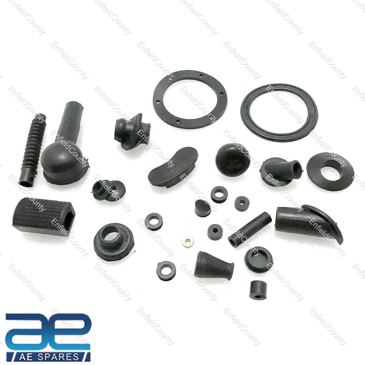 VESPA VBB SPRINT COMPLETE GROMMET RUBBER KIT BAJAJ SUPER CHETAK 