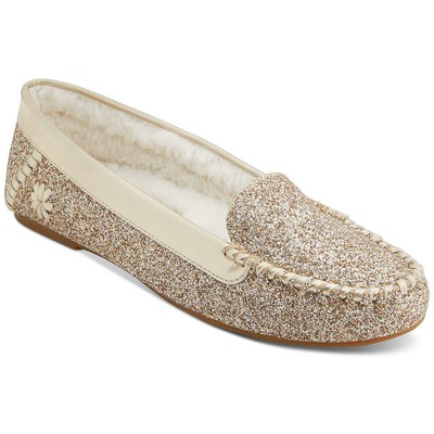 

Женские мокасины Jack Rogers Millie Silver 11 Medium (B,M) BHFO 5654, Champagne glitter/platinum, Millie