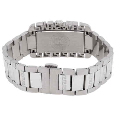 Pre-owned Versace Flair Gent Quartz Blue Dial Unisex Watch Ve7d00223