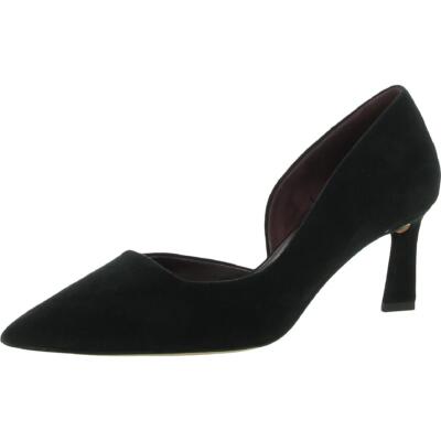 

Franco Sarto Женские кожаные туфли-лодочки TANA черные 6,5 средний (B,M) BHFO 8943, Black suede