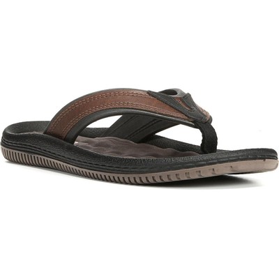 Обувь Dr. Scholls Мужские сандалии-вьетнамки Donnar Brown 11 Medium (D) BHFO 1676