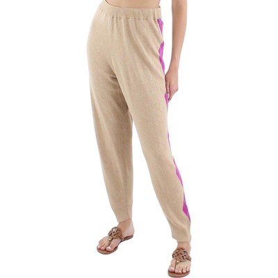 

Женские коричневые спортивные штаны с рисунком Argyle Charter Club, брюки для бега, домашняя одежда  BHFO 2880, Camel heather combo