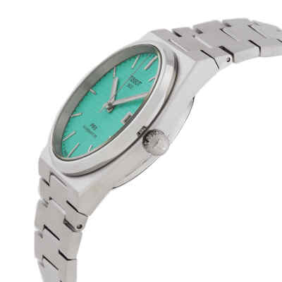 Pre-owned Tissot T-classic Automatic Green Dial Men's Watch T1374071109101