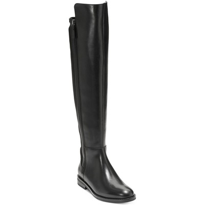 Cole Haan Женские черные сапоги выше колена Chase 6 среднего размера (B,M) BHFO 1961